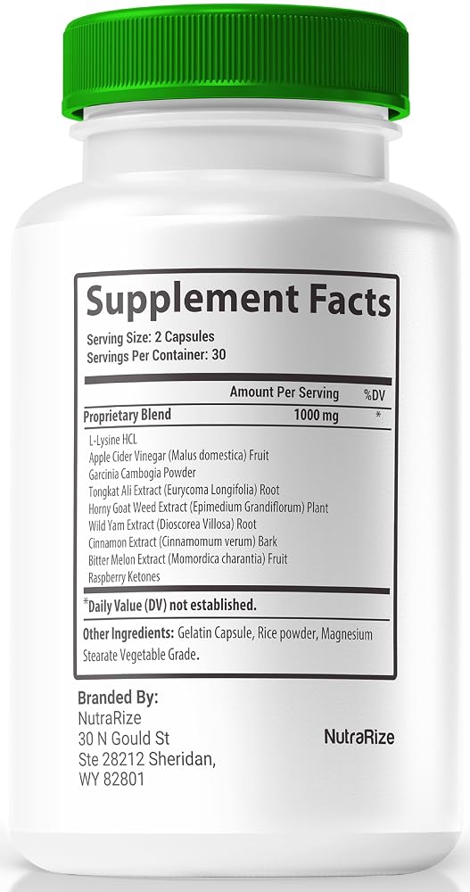NutraRize Gluconull Caps Glyco Optimizer Energy Support - 120 Capsules - image 2