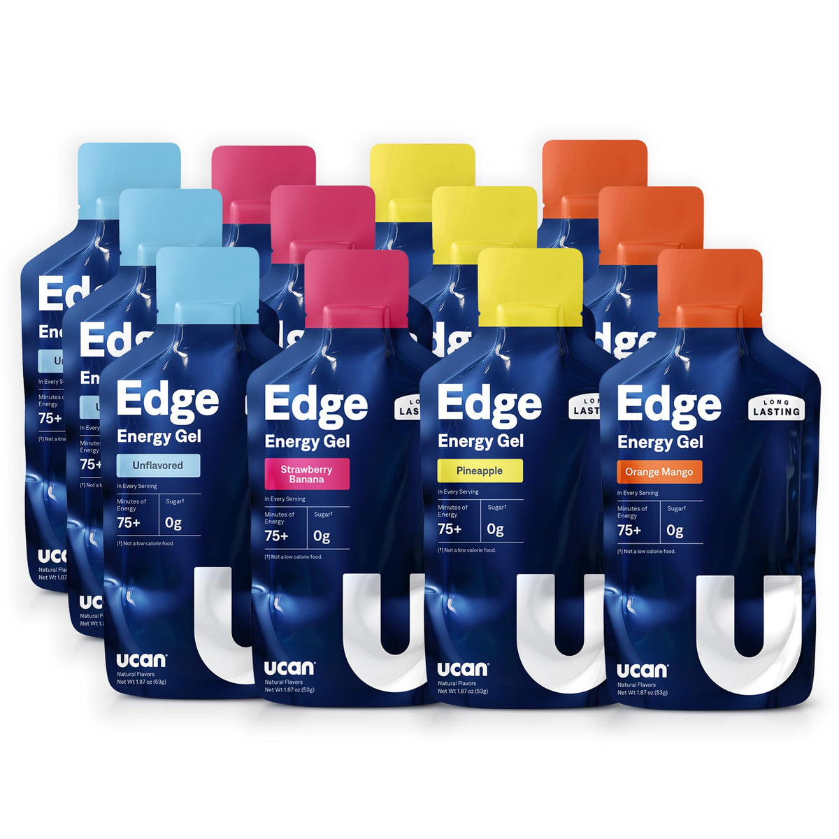 UCAN Edge Energy Gel Shots (12