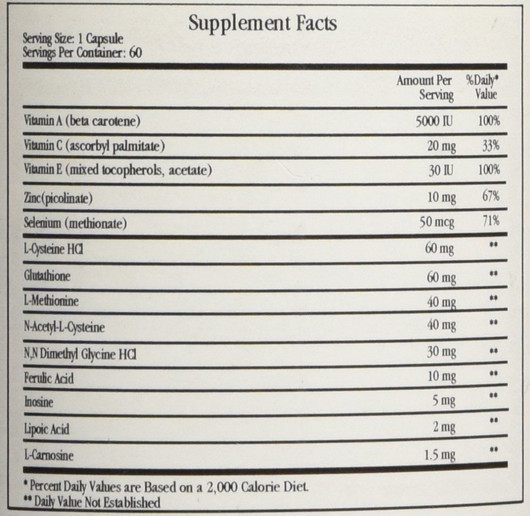 Cardiovascular Research Free Radical Quenchers - 60 Tablets - image 3