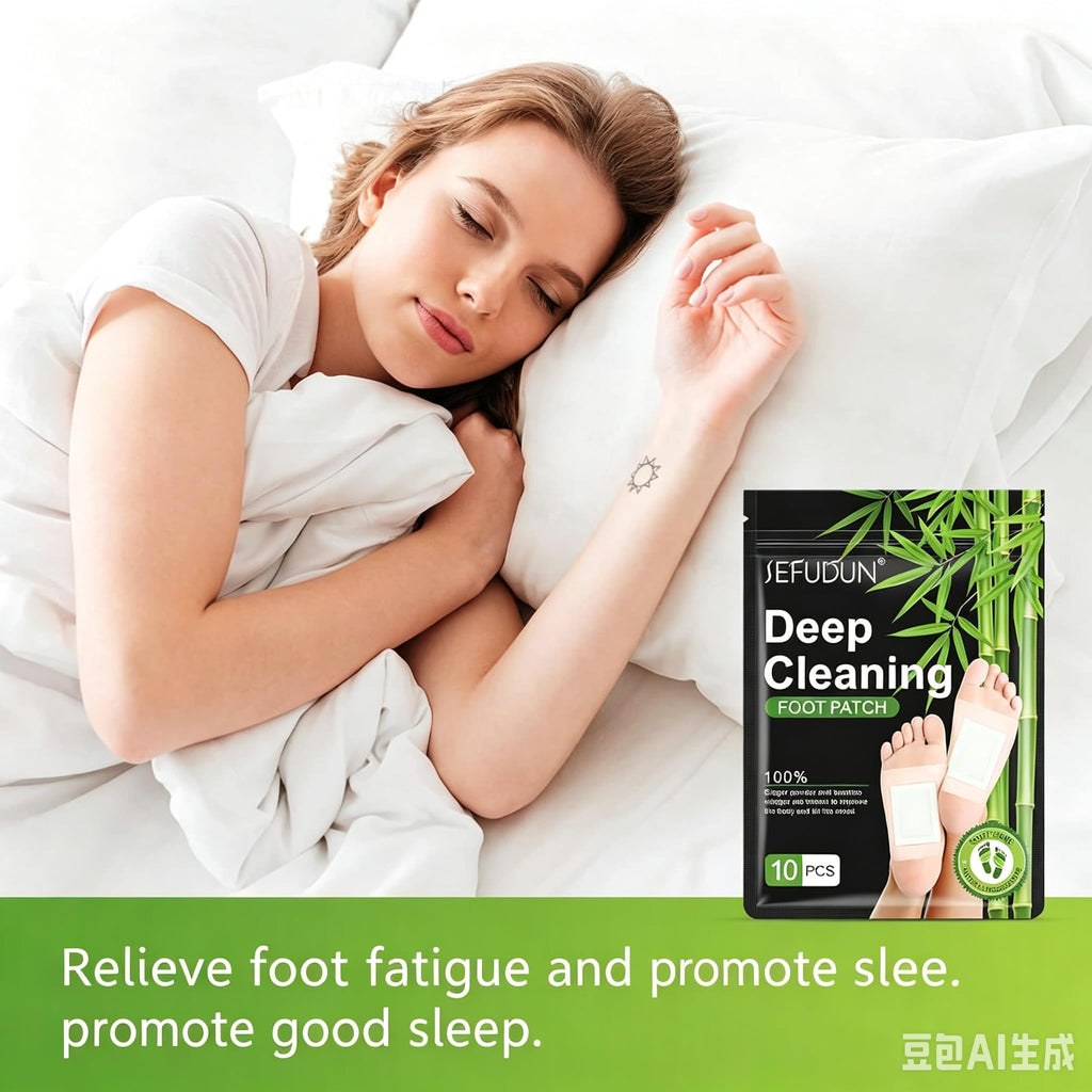FIRE ROSE Pure Natural Bamboo Vinegar Ginger Powder Foot Pad