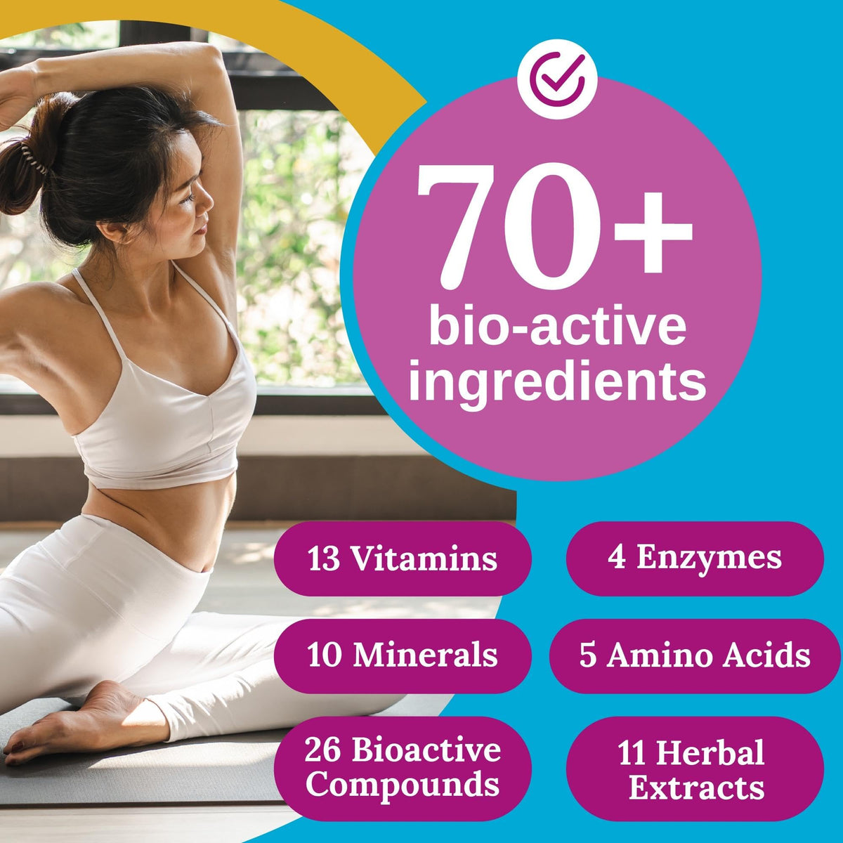 Xtendlife Total Balance Women's Standard Daily Multivitamin - 120 Tablets - image 3