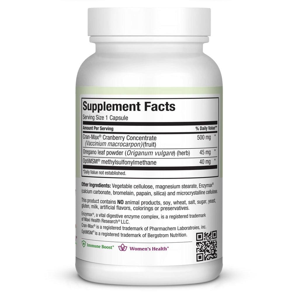 Maxi Health CranMax Supreme Urinary Tract and Immune Boost Capsules