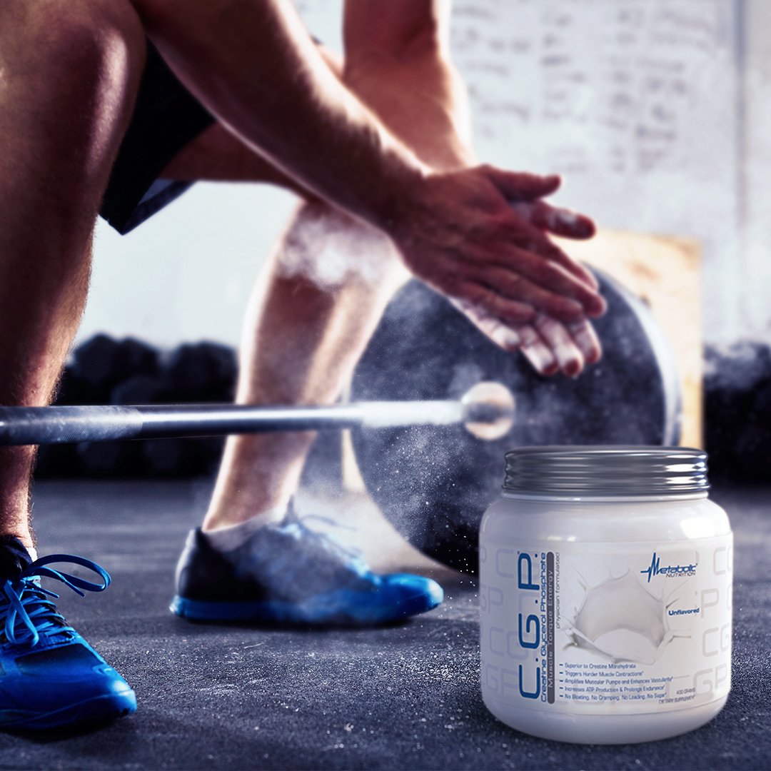 Metabolic Nutrition, CGP, Creatine Glycerol Phosphate, 100%