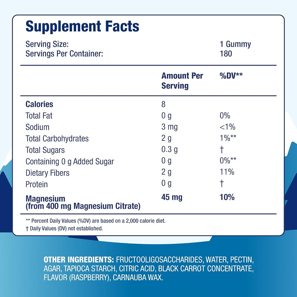 DR. MORITZ Magnesium Citrate Gummies - Promotes Healthy Relaxation