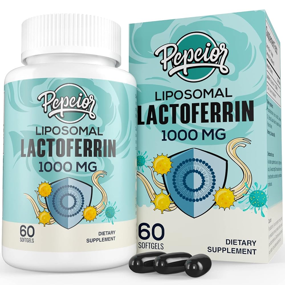 Pepeior Liposomal Lactoferrin 1000 mg Diet - Maximized Lactoferrin