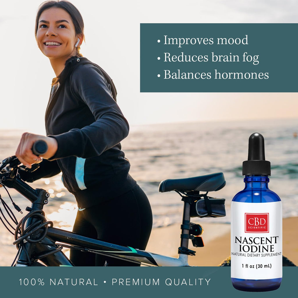 AYOJOY Organic Nascent Iodine Supplement Drops - 1 Fl Oz - image 2