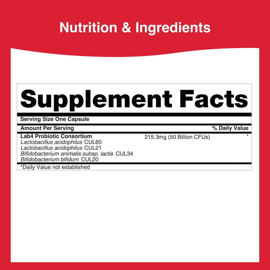 Pro-Ven Daily Probiotics 50 Billion CFU Digestive Support - 30 Capsules - image 5