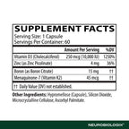Neurobiologix Vitamin D3 + K2 10,000 IU - 60 Capsules - image 3