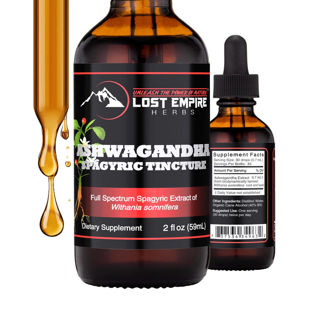 Lost Empire Herbs Ashwagandha Spagyric Tincture for Sleep - 2 fl oz