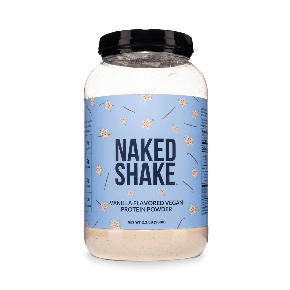 Naked Shake - Protein Powder - Plant Based Protein Shake - 30 Servings