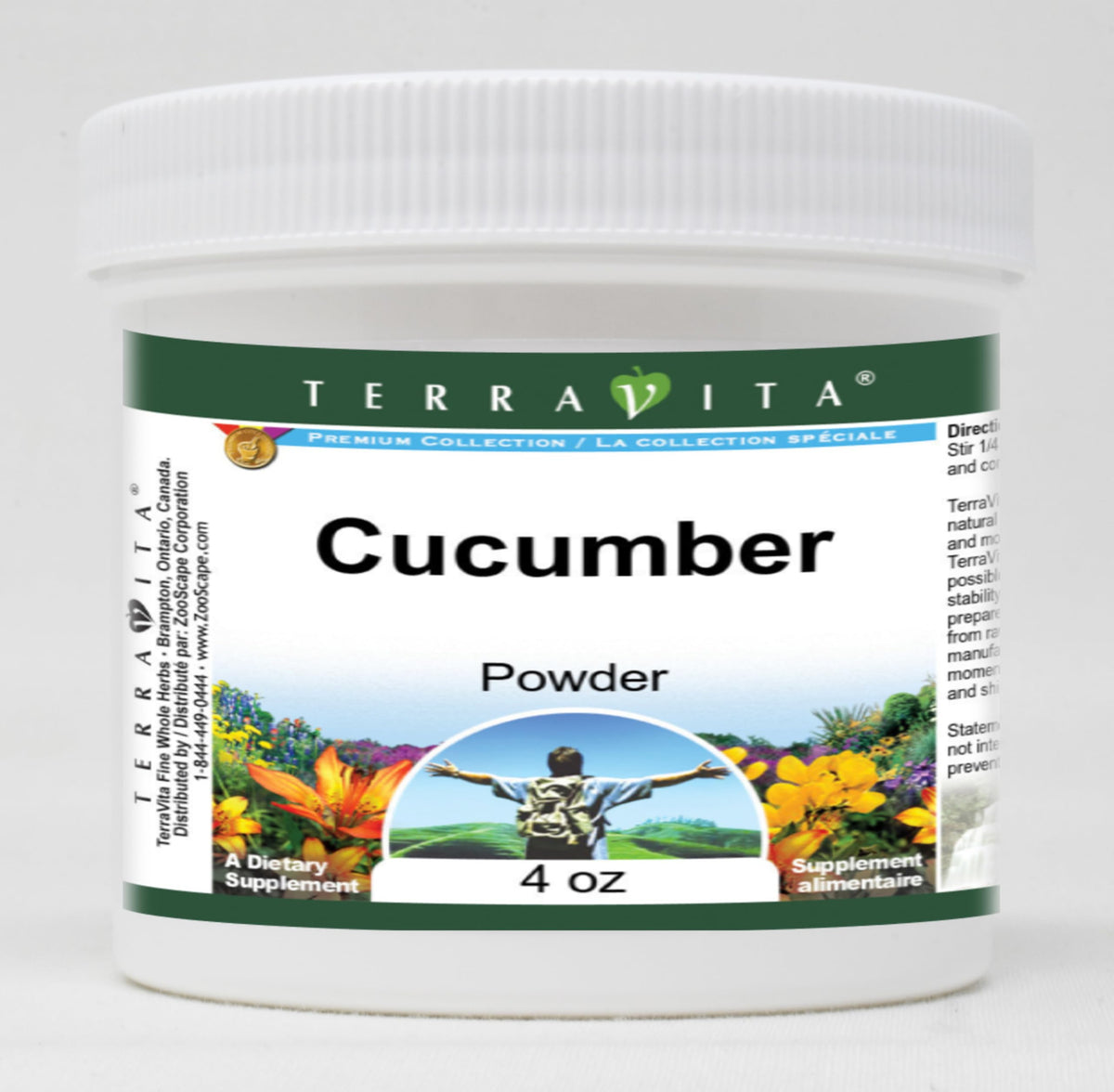Terravita Cucumber Powder - 4 oz