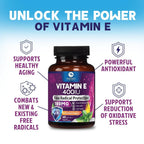 Nature's Peak Vitamin E 180 mg (400 IU) Softgels - E Vitamin DL-Alpha