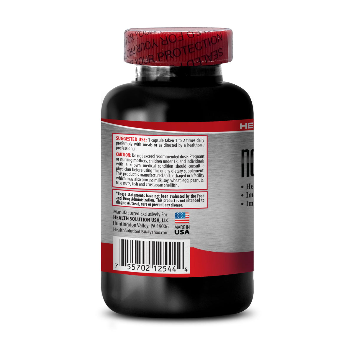 Health Solution Prime Noni 8:1 Concentrate 500mg - 180 Capsules - image 3
