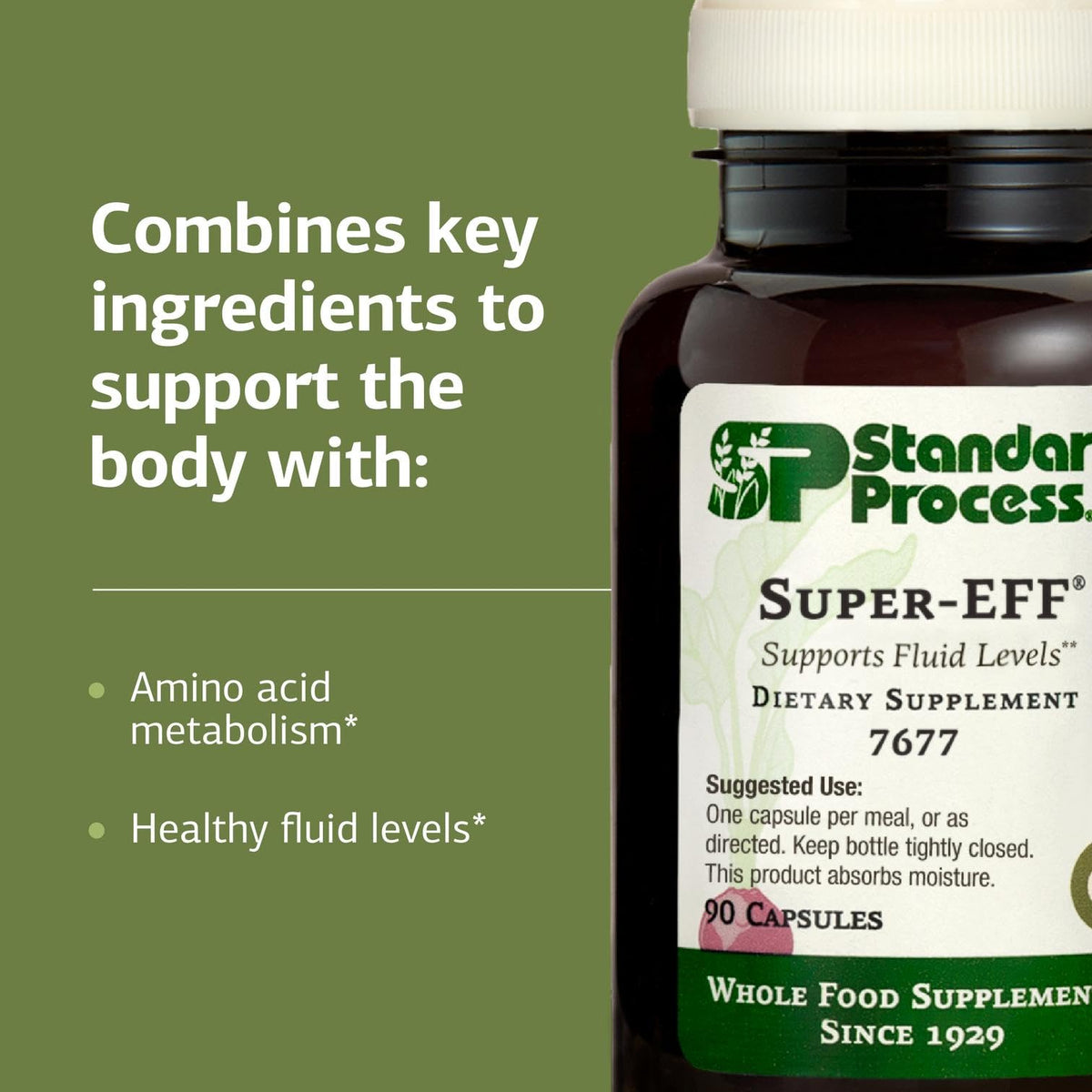 Standard Process Super-EFF Fluid & Energy Support - 90 Capsules - image 4