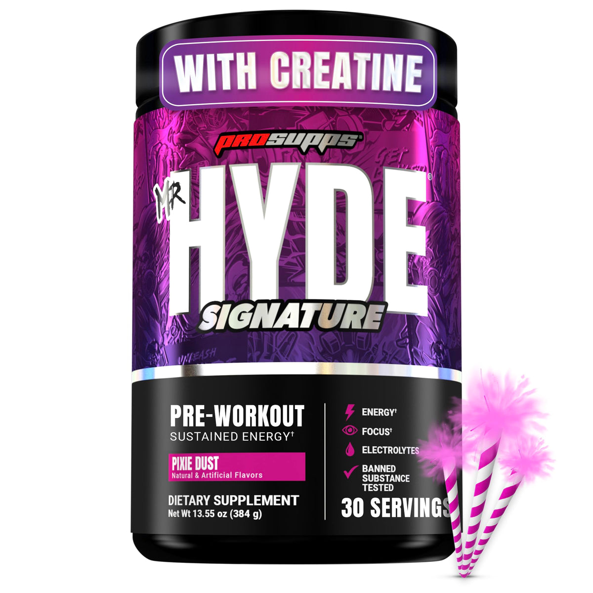 ProSupps Mr. Hyde Signature Pre Workout Powder with Creatine