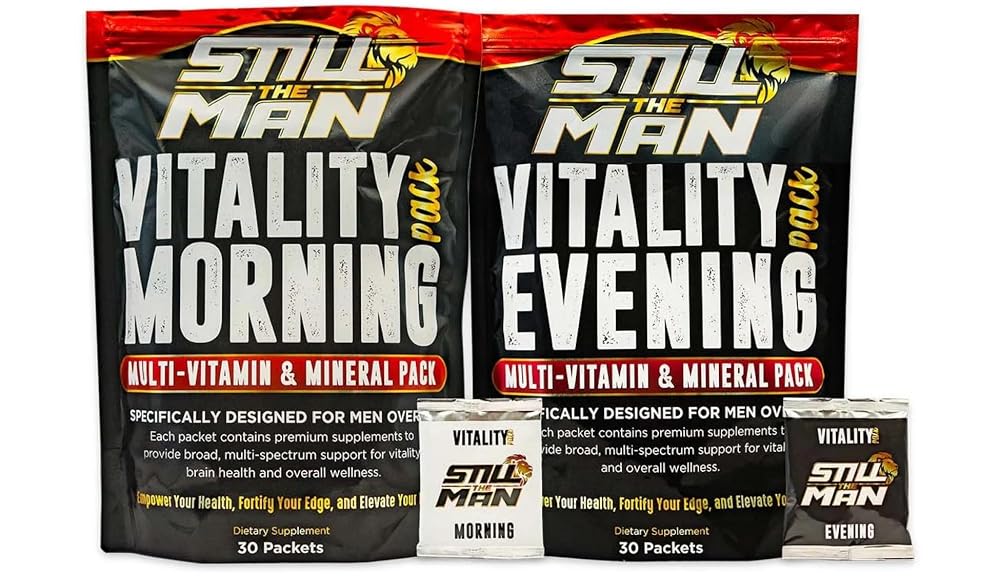 Generic Vitality Box Supplement Bundle for Men Over 40 - 60 Capsules