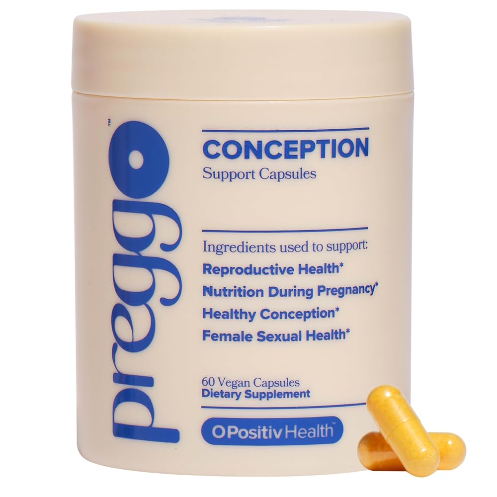 O Positiv PREGGO Conception Support with CoQ10 - 60 Capsules