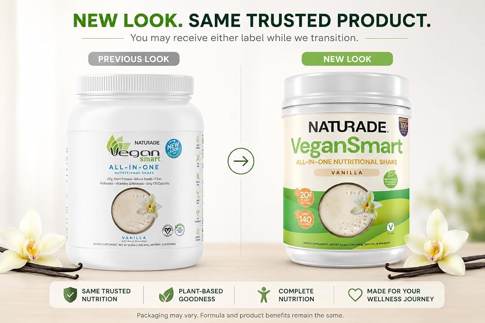 Vegansmart Naturade Plant Based Vegan Protein Powder - All-in-One - image 3
