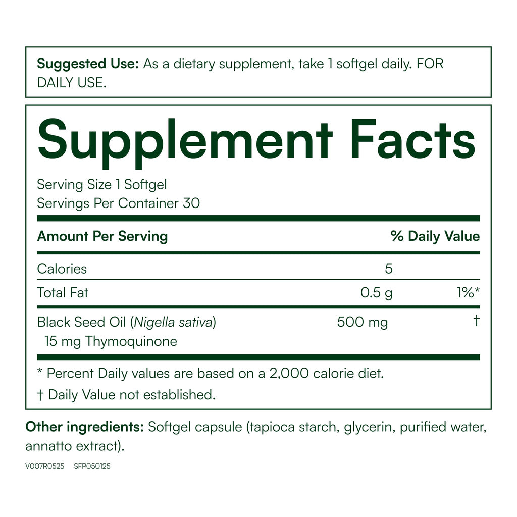 Purity Products High Potency Black Seed Oil Double Strength - 30 Softgels - image 2
