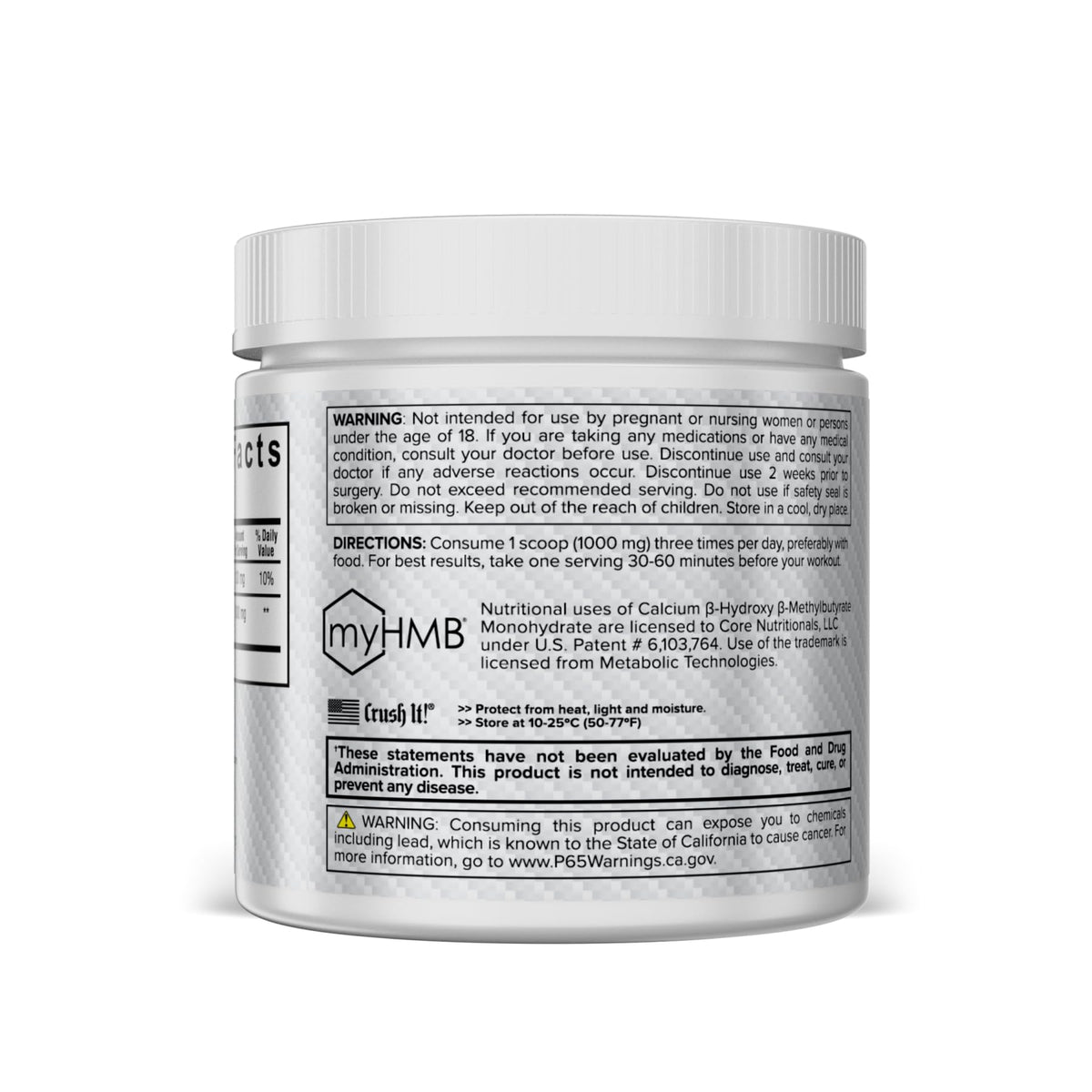 Core Nutritionals HMB Muscle Support Powder - 90 Servings - image 2
