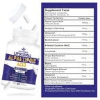 Spliferkou Liposomal Alpha Lipoic Acid 1600mg - 60 Capsules - image 2