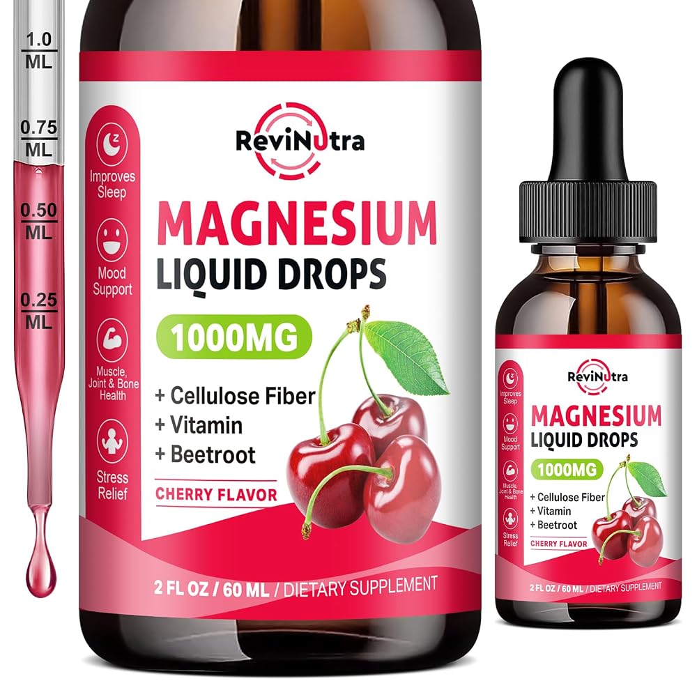ReviNutra Magnesium Glycinate Liquid Drops