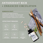 HAPPY FOX Irish Sea Moss Capsules with Burdock Root & Bladderwrack - image 4
