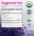 PURE CO Organic Elderberry for Adults - Vegan Sambucus Elderberry