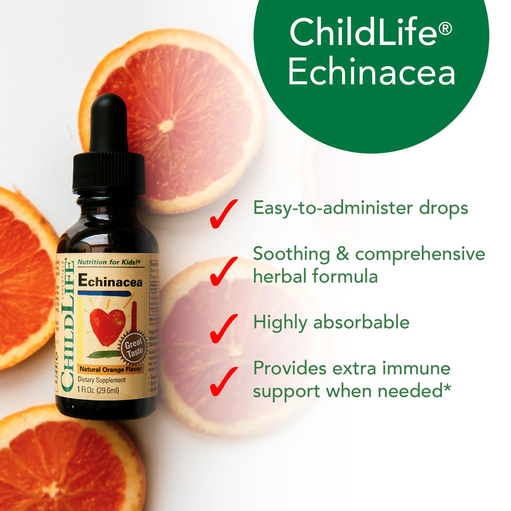 ChildLife Essentials Echinacea for Kids Immune Support - 1 Fl Oz - image 6