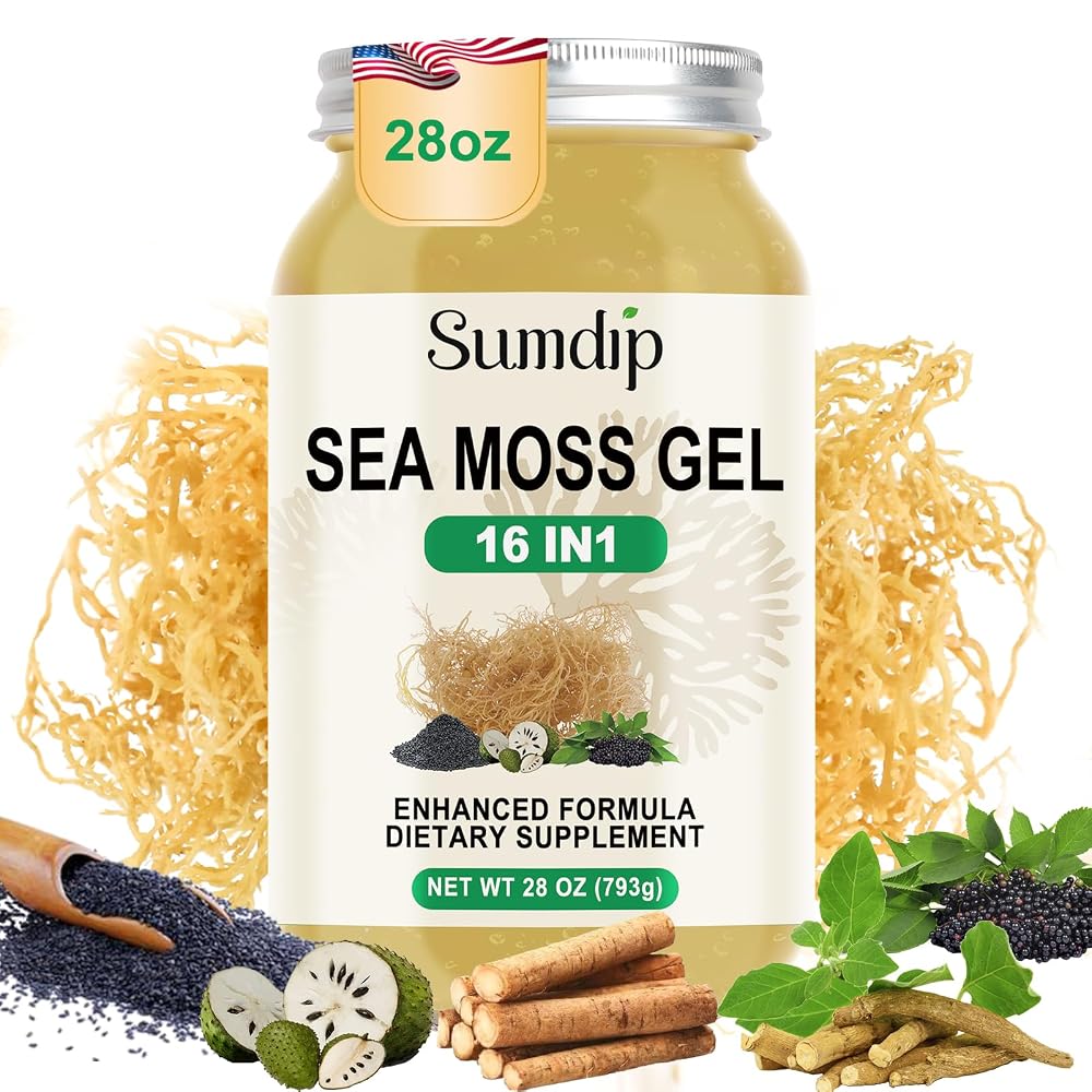 SumDIP Sea Moss Gel - Irish Seamoss Gel