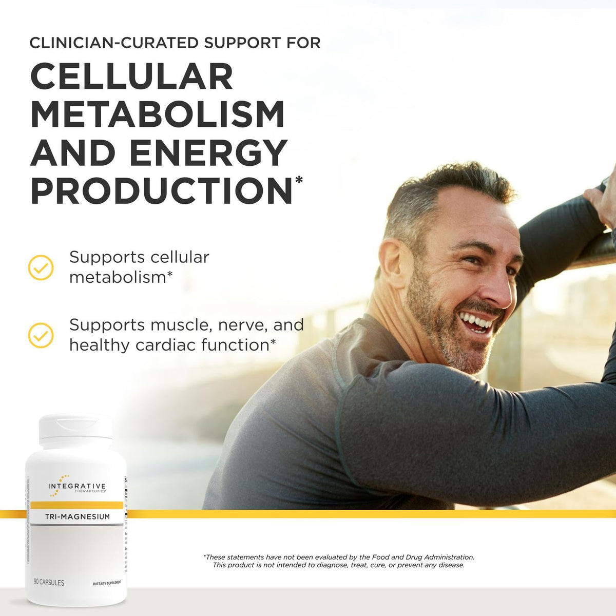 Integrative Therapeutics Tri-Magnesium Supplement - 180 Capsules - image 2