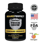 BeardPerfect ThickGrow Beard Growth Gummies with Biotin - 60 Gummies - image 7