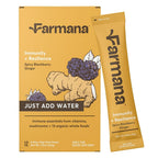 Farmana Immunity + Resilience Daily Immune Support Drink Mix - 12 Stick Packs
