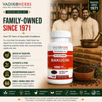 Certified Organic Vadik Herbs Bakuchi Babchi (Psoralea corylifolia)