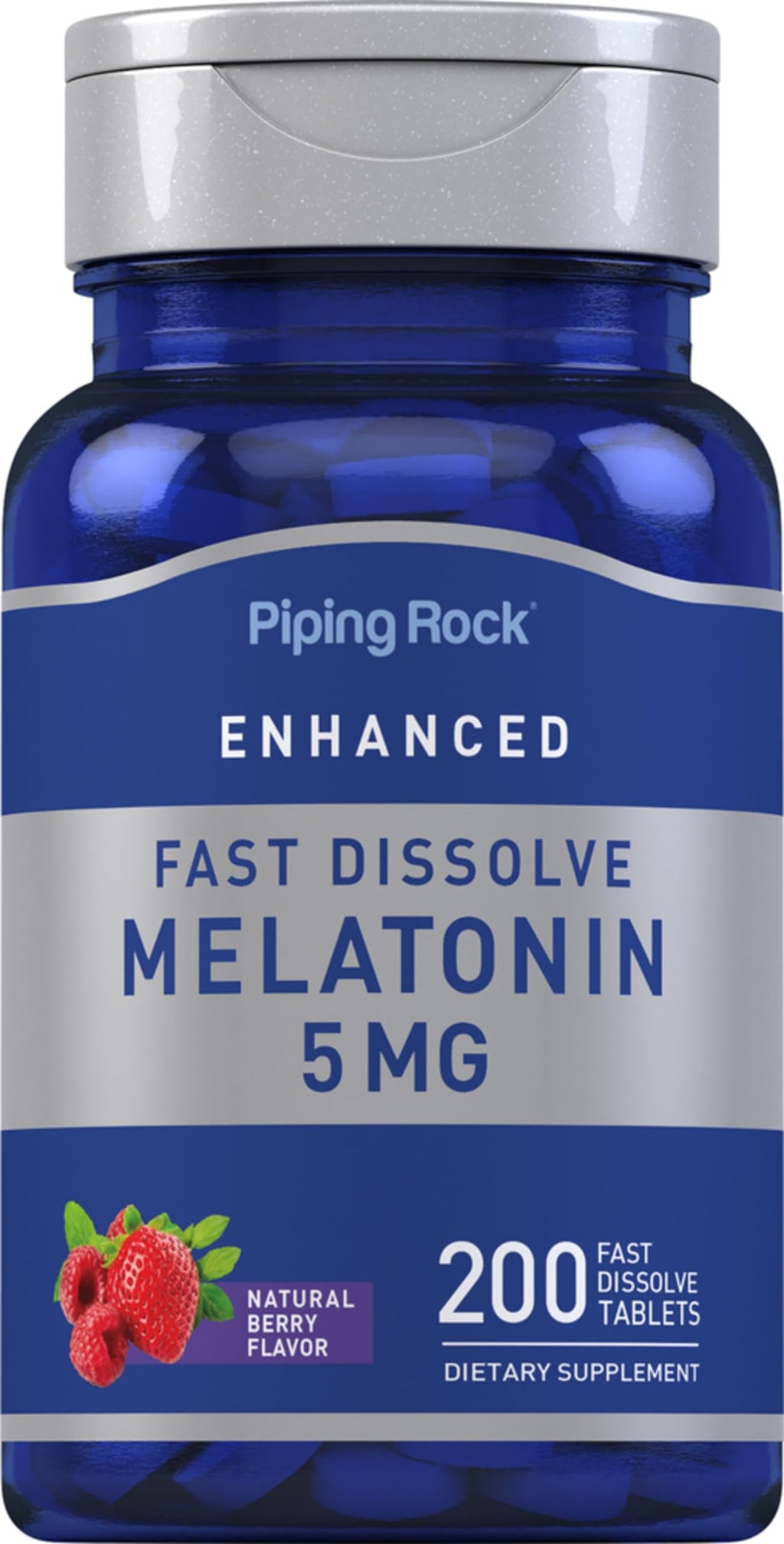 Piping Rock Melatonin 5mg - 200 Tablets
