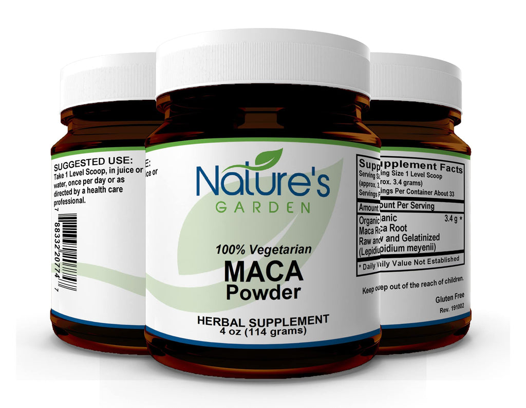 Nature's Garden Essentials Organic Maca Root Powder - 4 oz - image 3