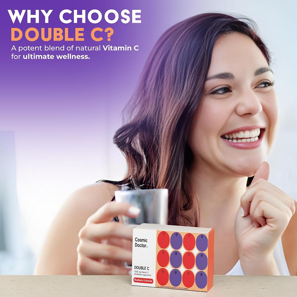 Cosmic Doctor Double C 1500mg Vitamin C Supplement - 30 Packets - image 4