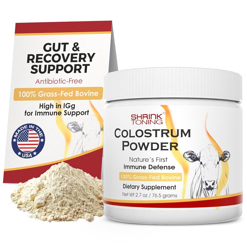 Shrink Colostrum Powder for Overall Health - 2.7 oz