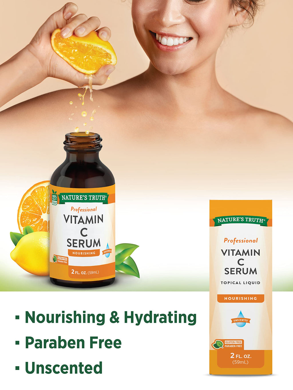 Nature's Truth Vitamin C Serum for Face & Skin - 2 fl oz - image 3