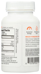 Bulletproof Brain Octane C8 MCT Oil Softgels - 60 Softgels - image 2