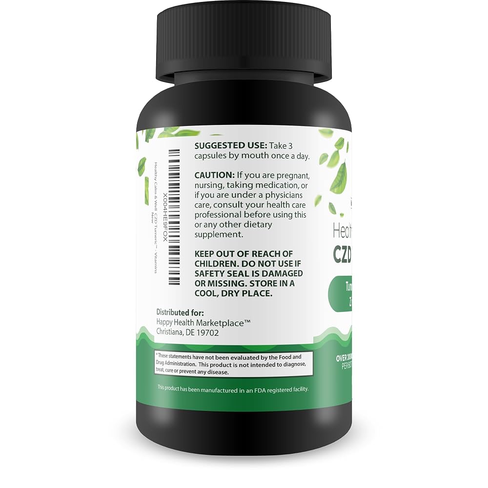 Happy Health Marketplace Calm & Well Supplement - 90 Capsules - image 3