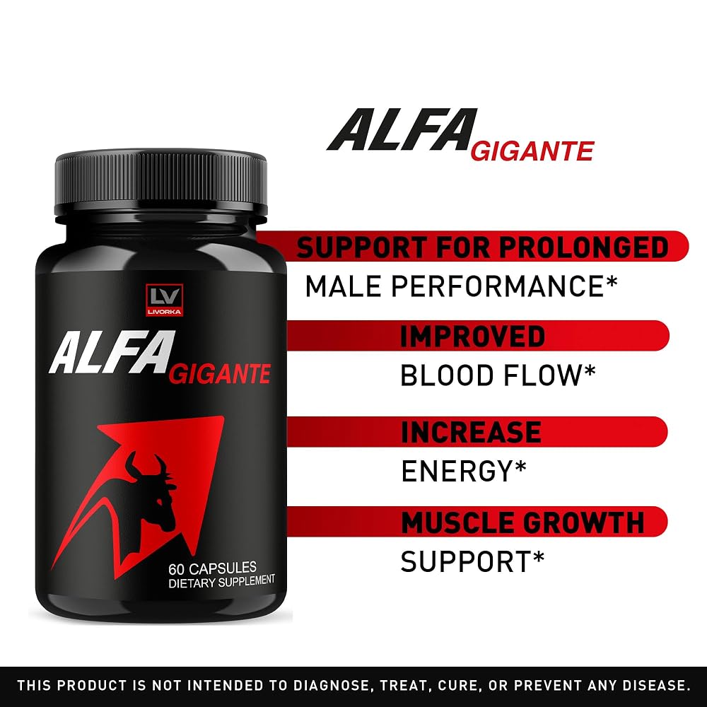 LIVORKA Alfa Gigante All Natural Herbal Supplement - 60 Capsules - image 3