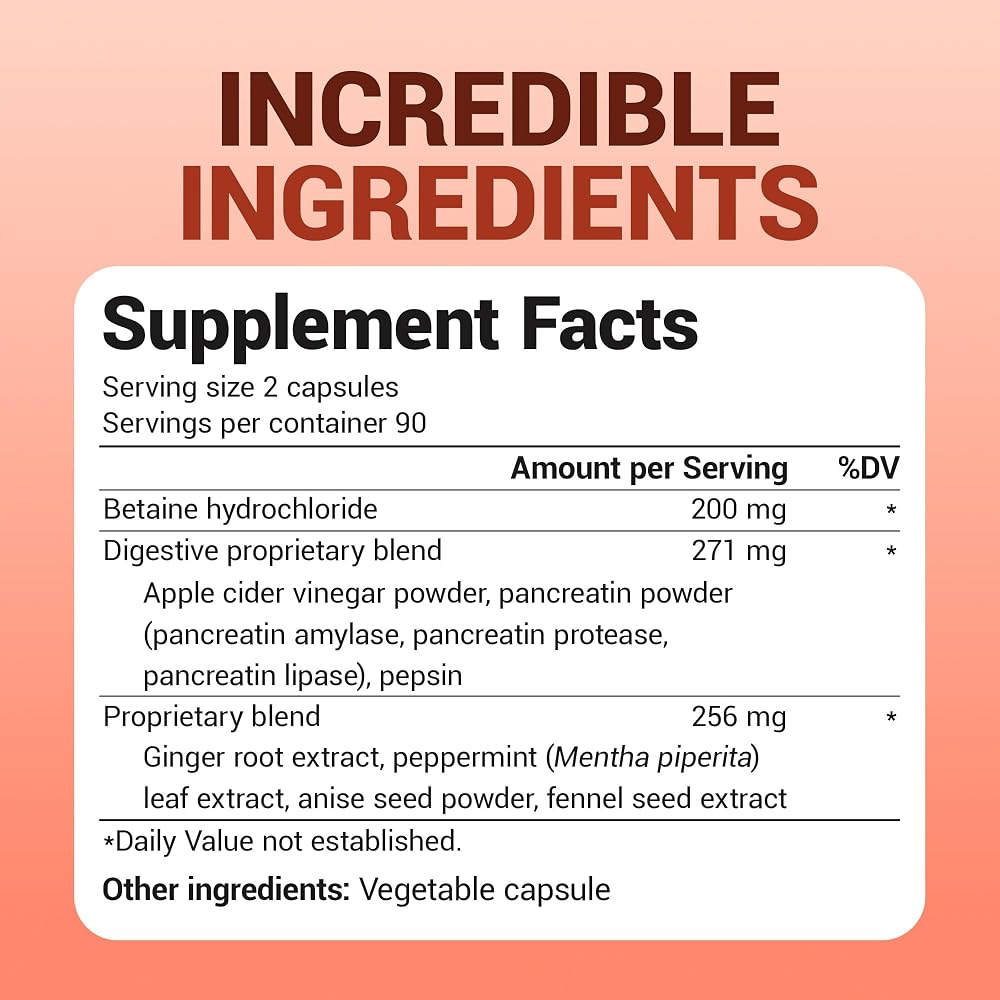 Dr. Berg Advanced Digestive Enzymes with Apple Cider Vinegar - 180 Capsules - image 7