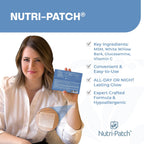 NUTRI-PATCH Inflam Body Patches with Turmeric & Glucosamine - 30 Count - image 2