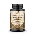 SMSHEALTHPRODUCTS Turkey Tail Mushroom 50% Extract - 60 Vegetarian Capsules