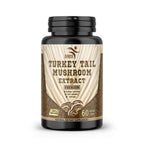 SMSHEALTHPRODUCTS Turkey Tail Mushroom 50% Extract - 60 Vegetarian Capsules