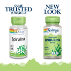 SOLARAY Spirulina Algae 410 mg Supplement - 100 Vegetarian Capsules - image 3