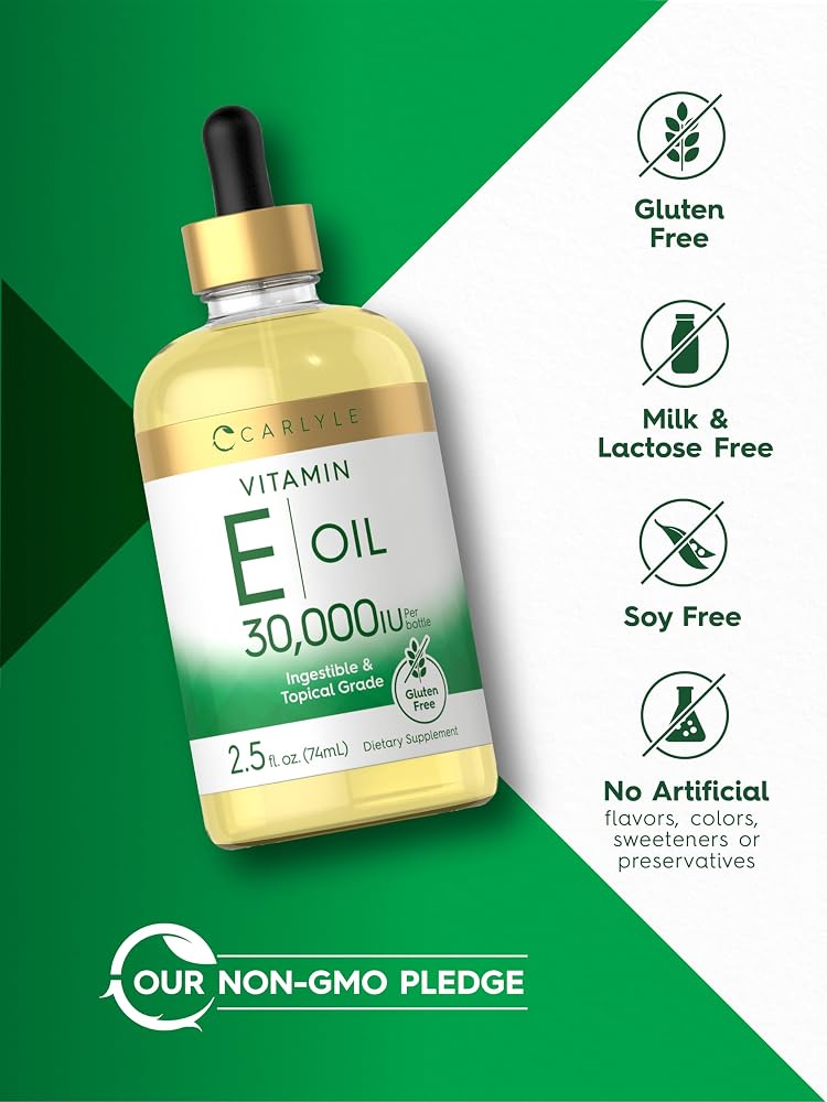 Carlyle Vitamin E Oil 30,000 IU - 2.5 fl oz - image 5