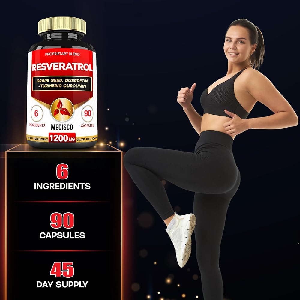 Mecisco Resveratrol Supplement_90 180Caps_300mg
