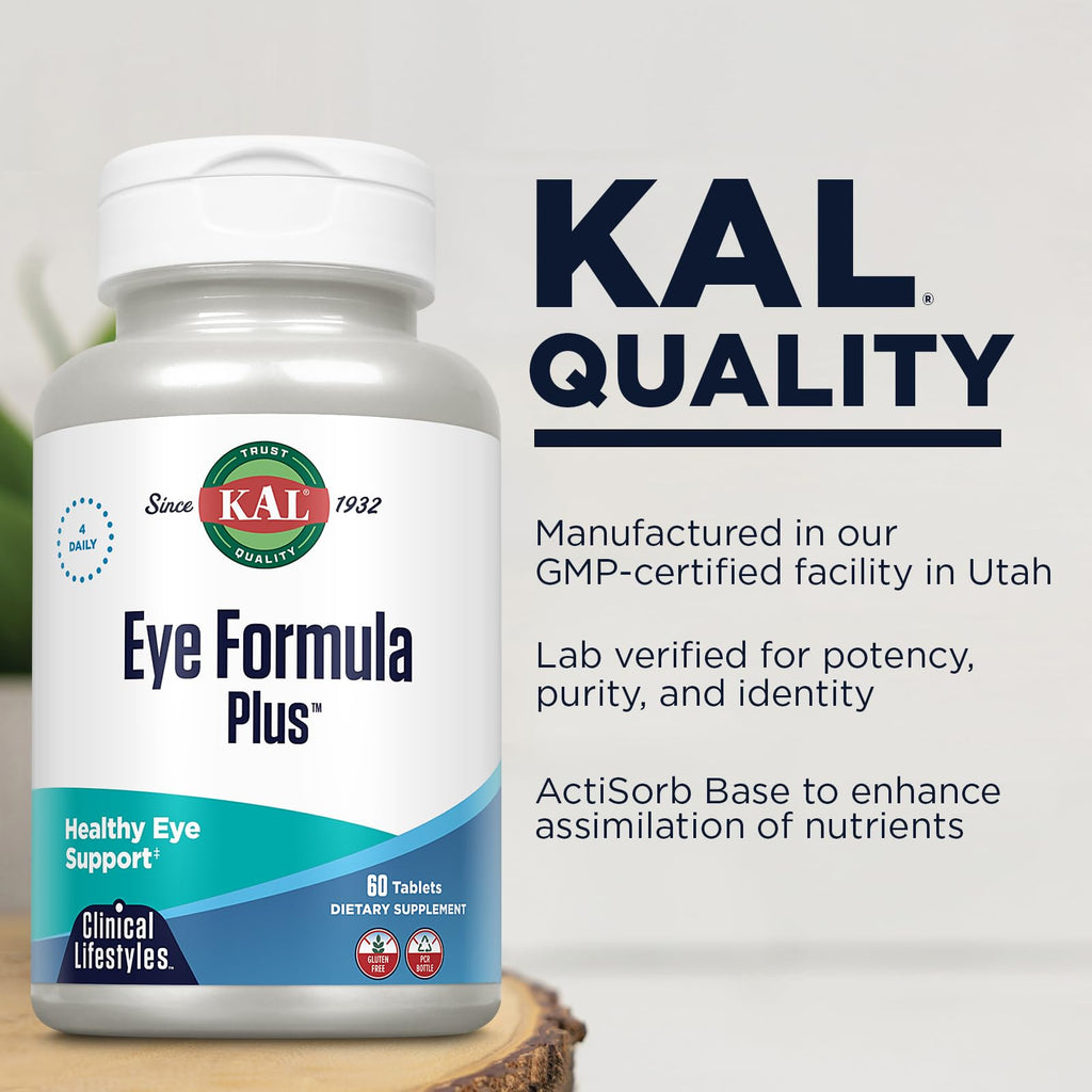 KAL Eye Formula Plus - 60 Tablets - image 4